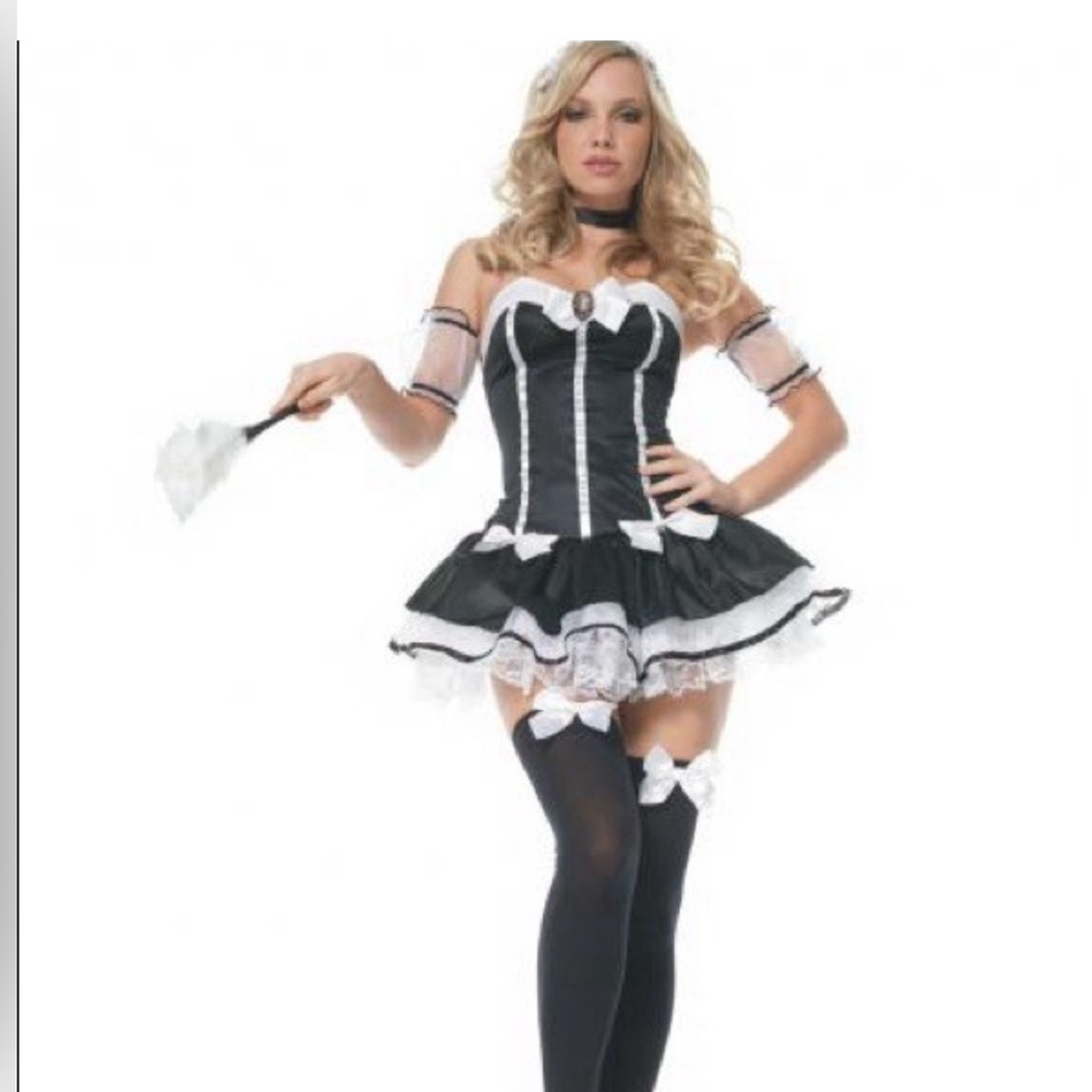 Leg Avenue: French Maid Halloween Custome